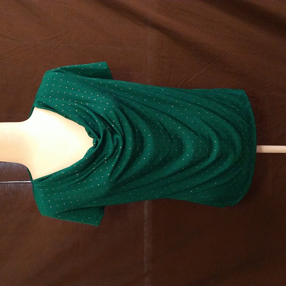 Green Shimmer Top